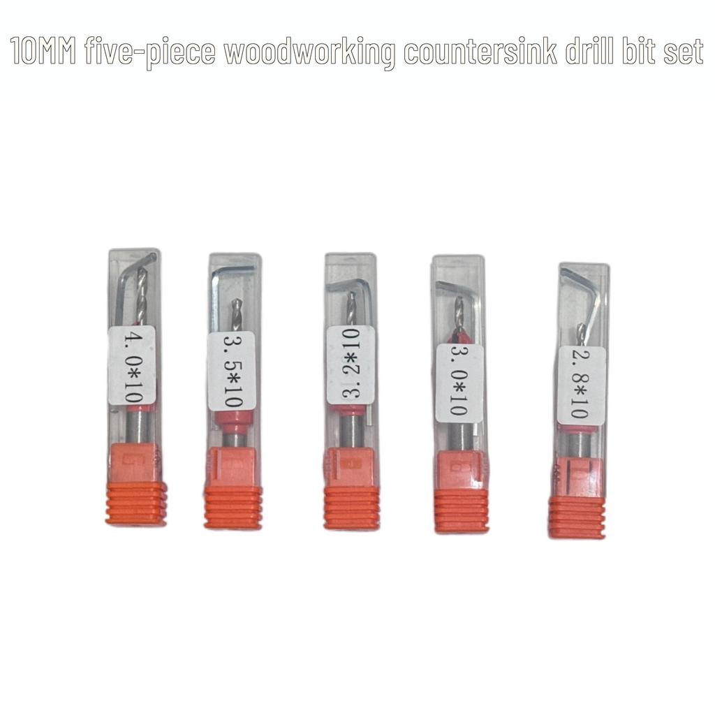 High-Speed Steel Woodworking Countersink Drill Bit for Wood Screws, Hole Opening, and Step Drilling