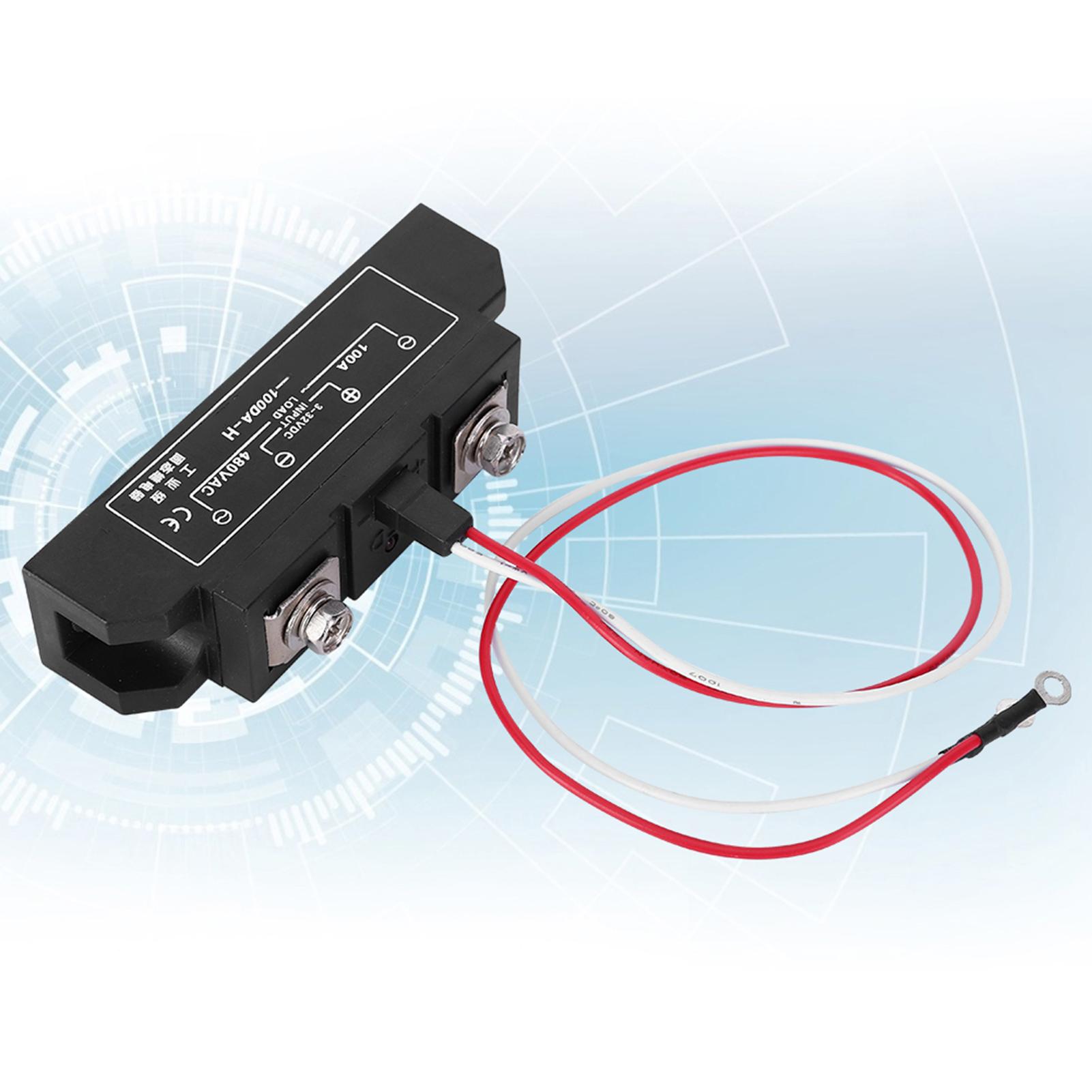 

SSR100DA H Industrial Grade Non Contact Solid State Relay Accessory Electrical Supplies