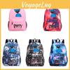 Poppy Playtime Huggy Wuggy Themed Nylon Backpack Featuring Multiple Compartments And Stylish Cartoon Design