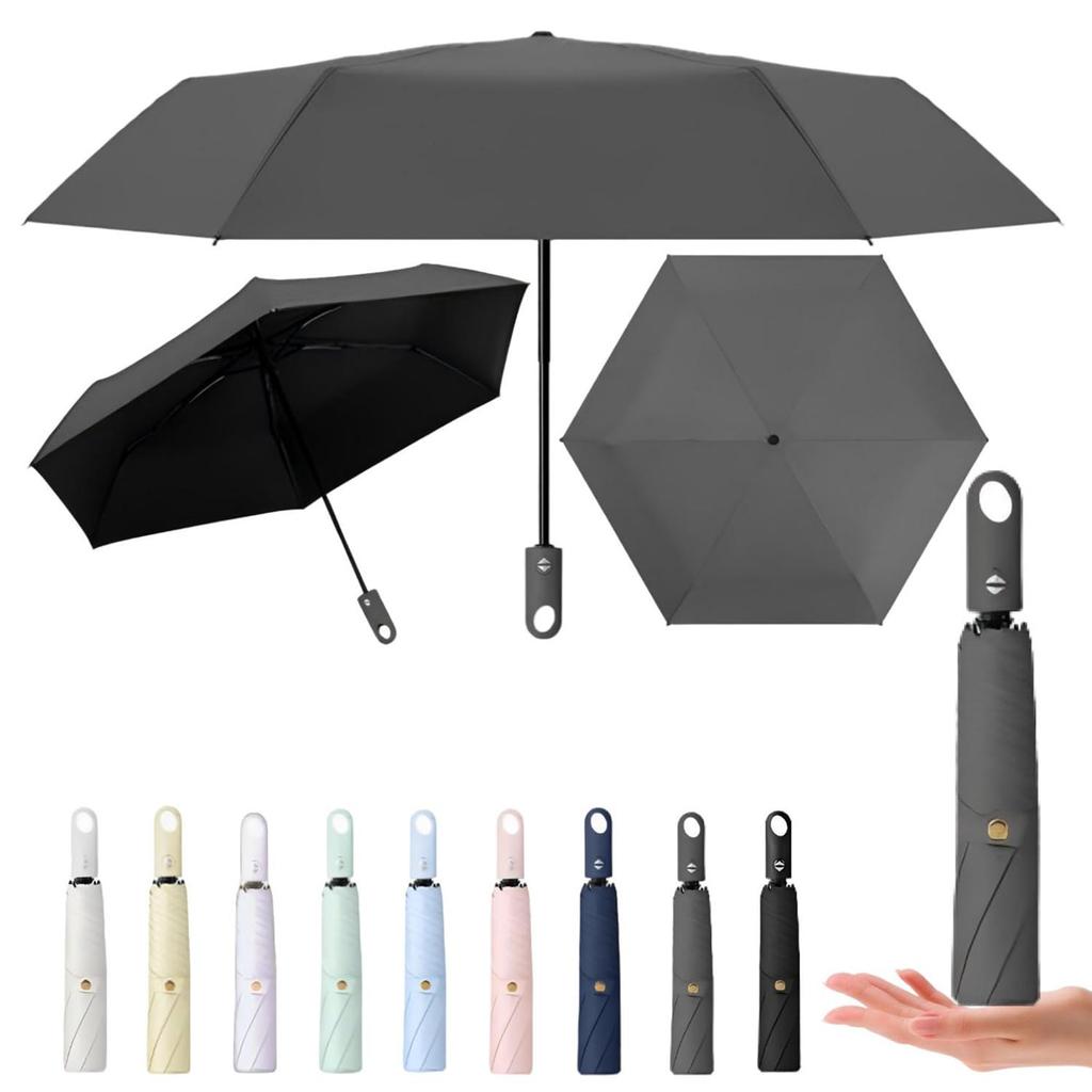 Folding Sun UV Complete Sun Automatic Heat UV Water Suitable for Sunny and Rainy with Storage Pouch Umbrella, Umbrella, 100% Protection, Blocking,