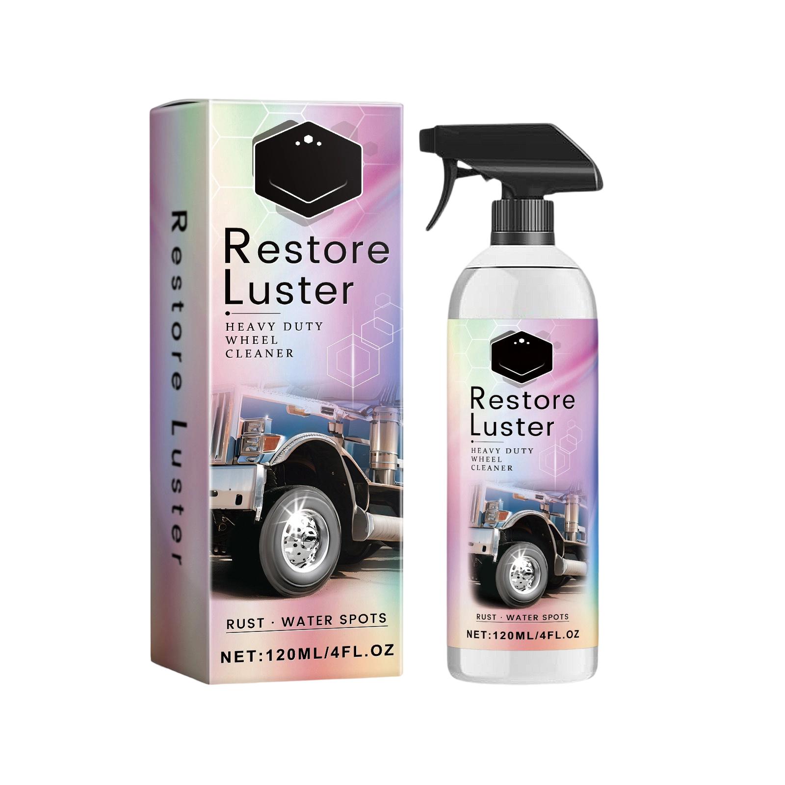 

Heavy Duty Wheel Cleaner Wheel Hub Decontamination Foam Cleaning And Curing Agent 120ml One Size