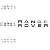 Range Rover Car Emblem Badge With Mirror Finish For Suv Decor