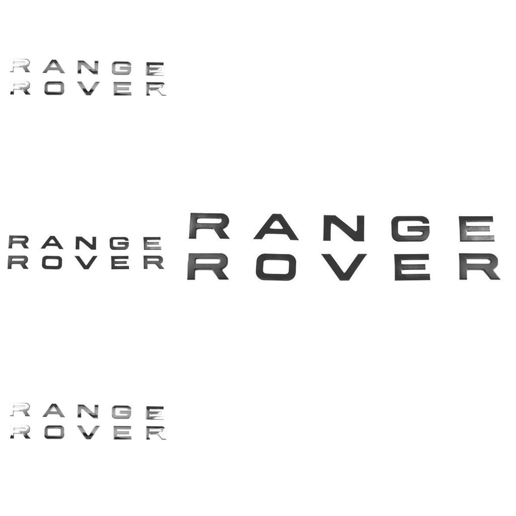 Range Rover Car Emblem Badge With Mirror Finish For Suv Decor