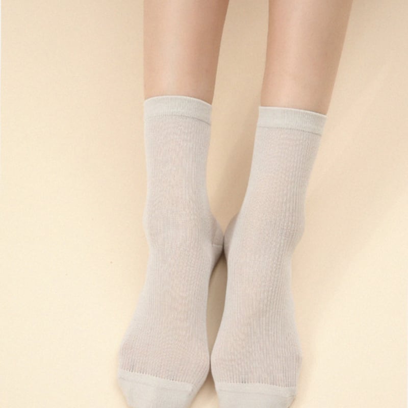 EAU CLAIR Summer Silky Socks 3 Pack