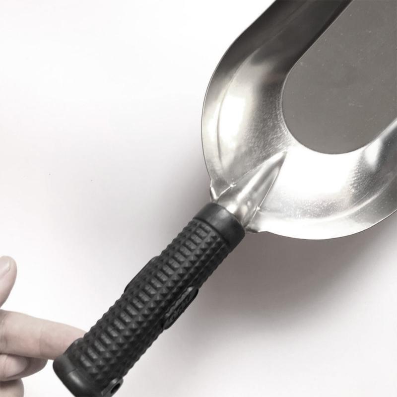 Reliable Stainless Steel Hand Shovel Square Hand Trowel for Various Gardening and Landscaping Needs Soil Digging Tool