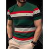 Fashion Printed Short Sleeve Men's Comfort Top Loose T-Shirts Men’s