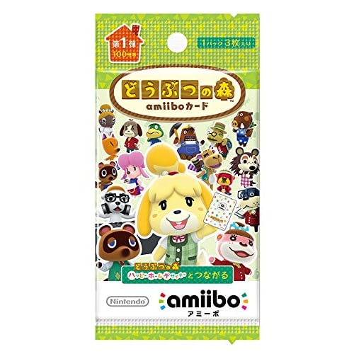 

Карточка amiibo Animal Crossing 1-е издание (1BOX 50 упаковок включены)