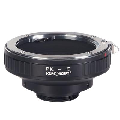 Concept Lens Mount Adapter K Mount Lens To C Mount K&F KF-PKC (Pentax Converter)