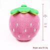 Peluche Bulldog Francese con Palla Squeaky e Giocattolo con Corda per Gatti e Gattini - Resistente al Morso, Design Cartoon Frutta