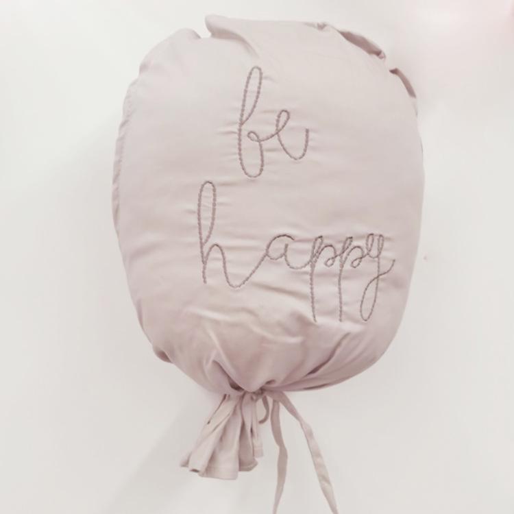 

Вдохновлённая мультфильмами подушка-шар: 3D Декор Принцесс для Детской Комнаты 24*37 cm светло-серый