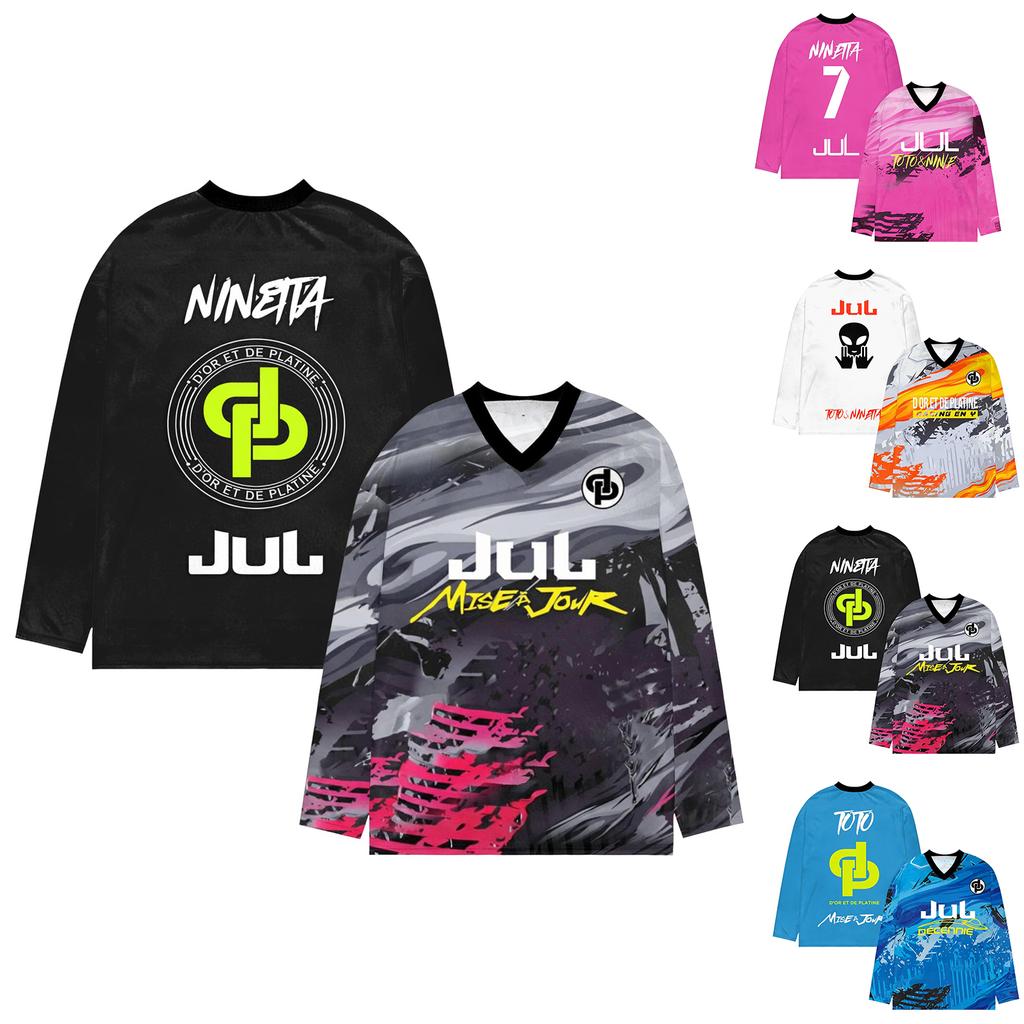 Unisex Long Sleeve Casual Sports Jersey Streetwear Pullover Sweatshirt with Graphic Prints Comfortable Fit Breathable Fabric Suitable for Daily Wear