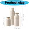 Farmhouses Rustics Ceramic Vases Home Decors Pottery Flower Vases Decorative Vases for Living Room Table Centerpieces