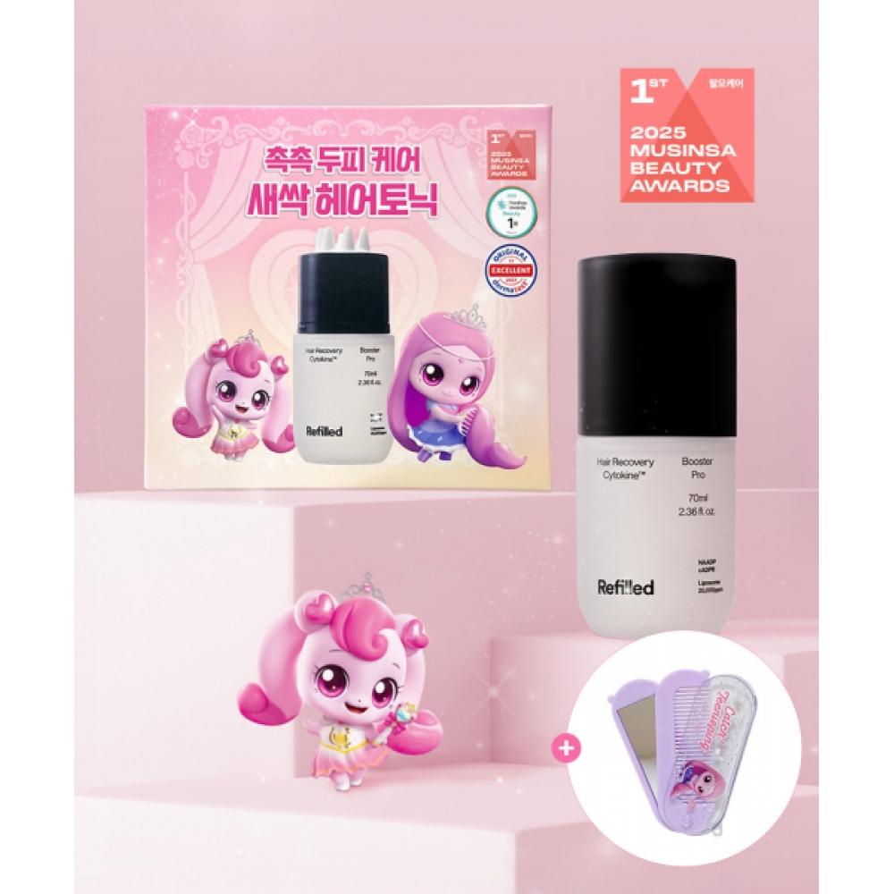 Refilled [tinipingx Refield] Cytokine Hair Tonic Booster Pro 70ml + Tinipping Rain Mirror Free NONE