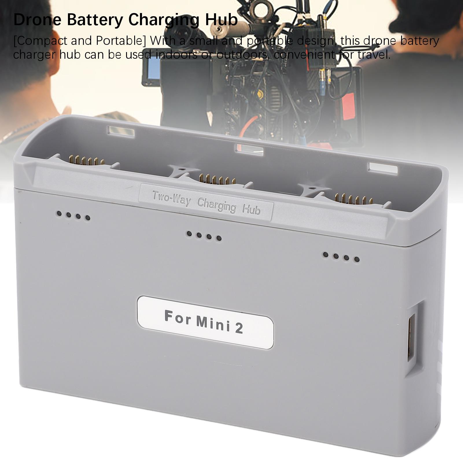 

Концентратор зарядки акумулятора дрона, 2 шляхи входу, 3 порти, концентратор зарядного пристрою дрона для Mini4K 2 SE