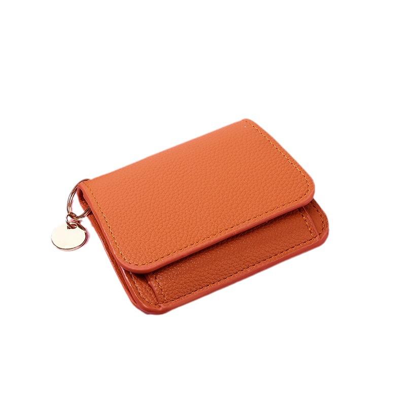 Korean Style Women's Short Wallet & Card Holder - Stylish Luxury Coin Purse
