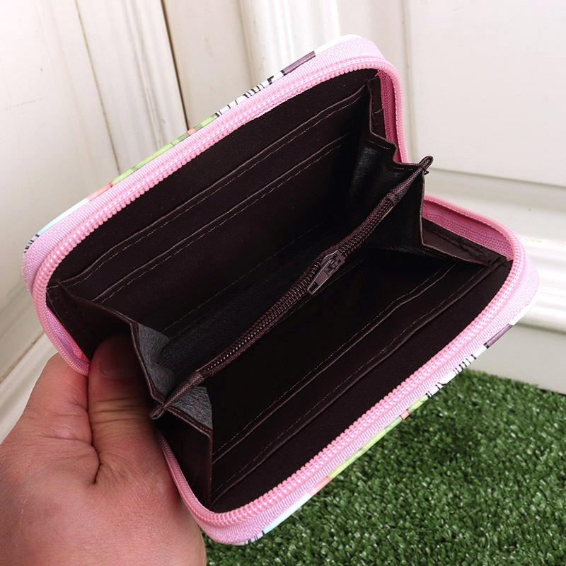 Japan Cartoon Comics Demon Slayer Merchandise Kleine Geldbörsen für Männer und Frauen Münzbörsen 7542