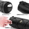 ROCKBROS Bicycle Front Bag Handlebar Bag 2L Large Capacity 4WAY Compact Lightweight Road Bike Bag Accessories Storage Shoulder Included Velcro Fixatio