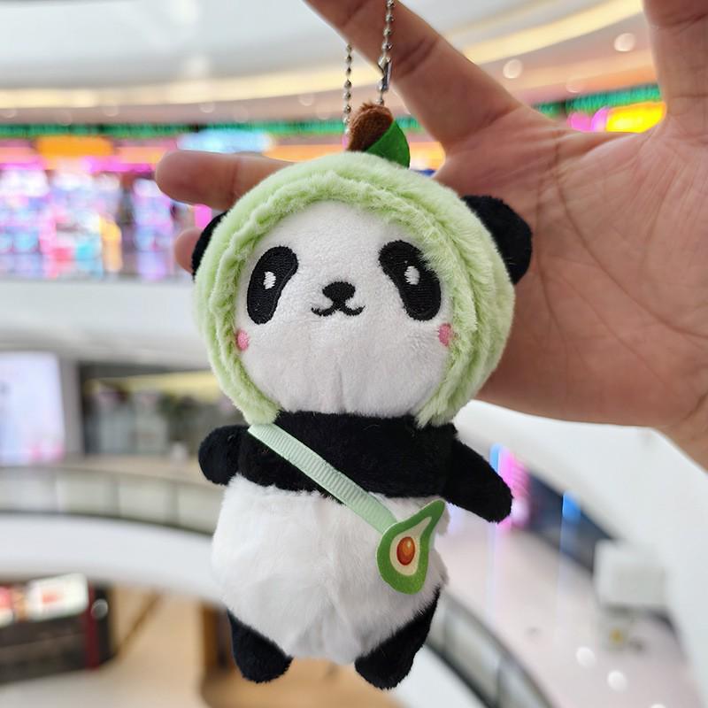 

Милая плюшевая игрушка-брелок в виде панды – Очаровательный дизайн национального сокровища 11~13 cm