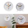 Decorative Clock Ornament Silent Creative Decor Indoor Colorful Numbers Kids