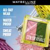 Maybelline New York Color Rivals Pigmented Eyeshadow Palette 3g Long Lasting Waterproof Matte Shimmer Duo Urban X Wild