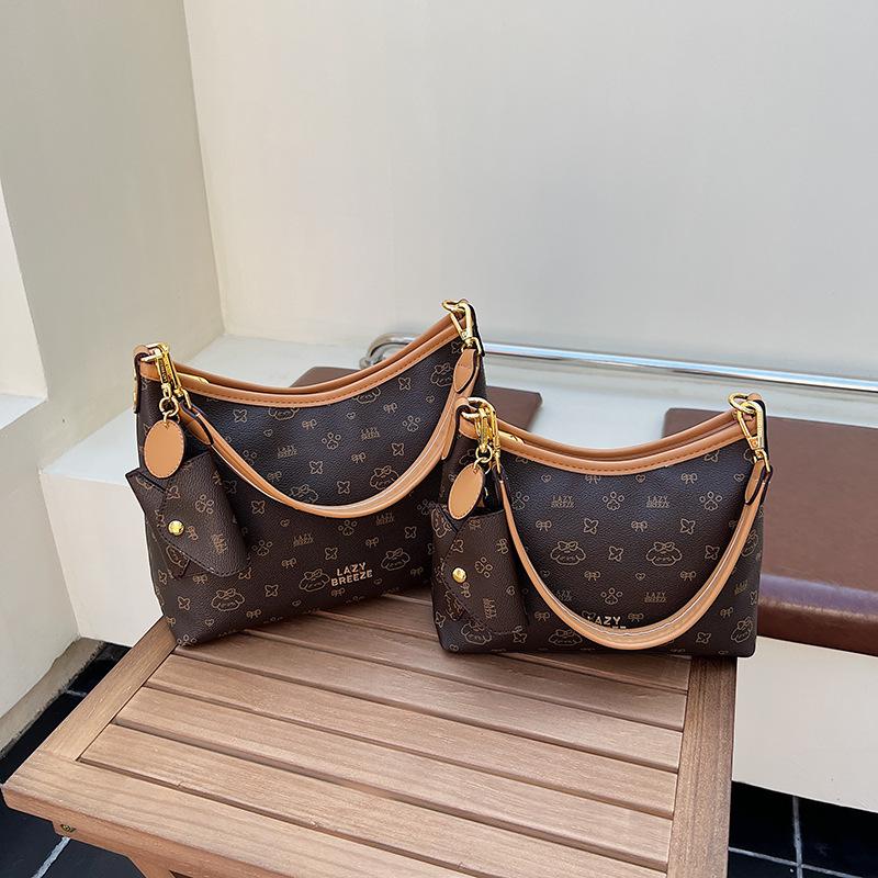 

Fashion presbyopia women s bag single shoulder cross street bag large capacity underarm shoulder bag 2025 new commuter bag small (25 * 8 * 20) кофейный