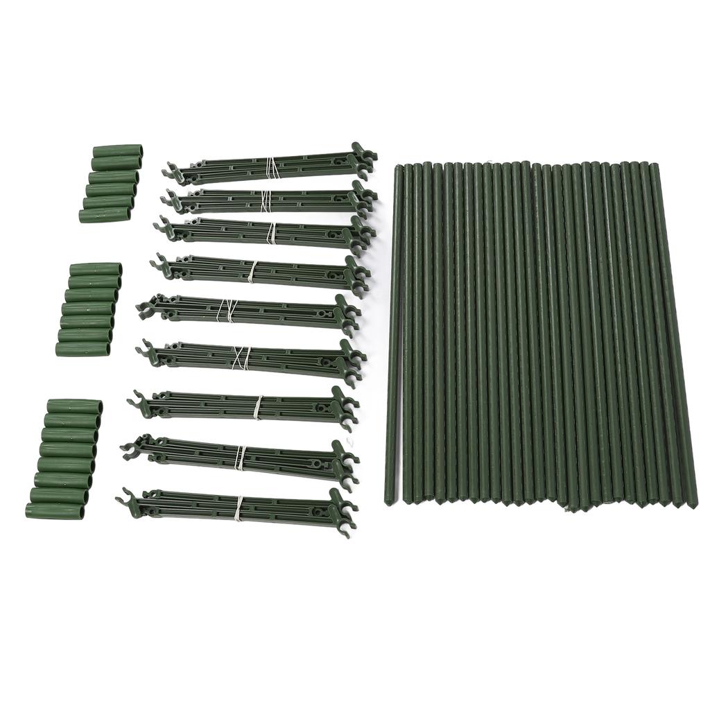 3 Buc. Cușcă Tomate Triunghiulară Heavy Duty Araci Plante Tomate Cuști Suport Spalier pentru Grădină și