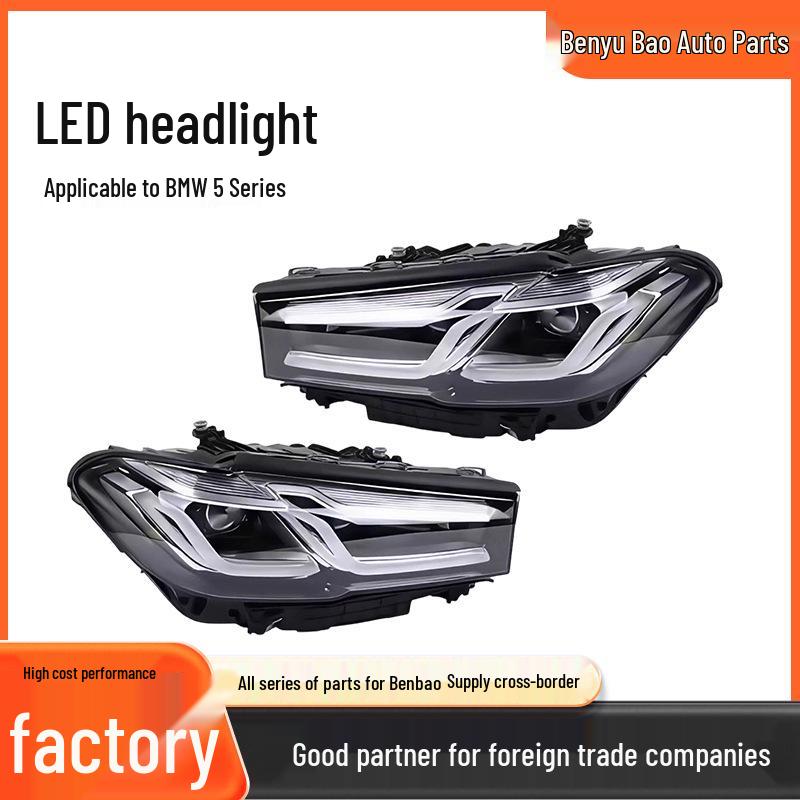 Compatible LED Headlight for 21-23 BMW G30/G38: Part Numbers 63119479273/4