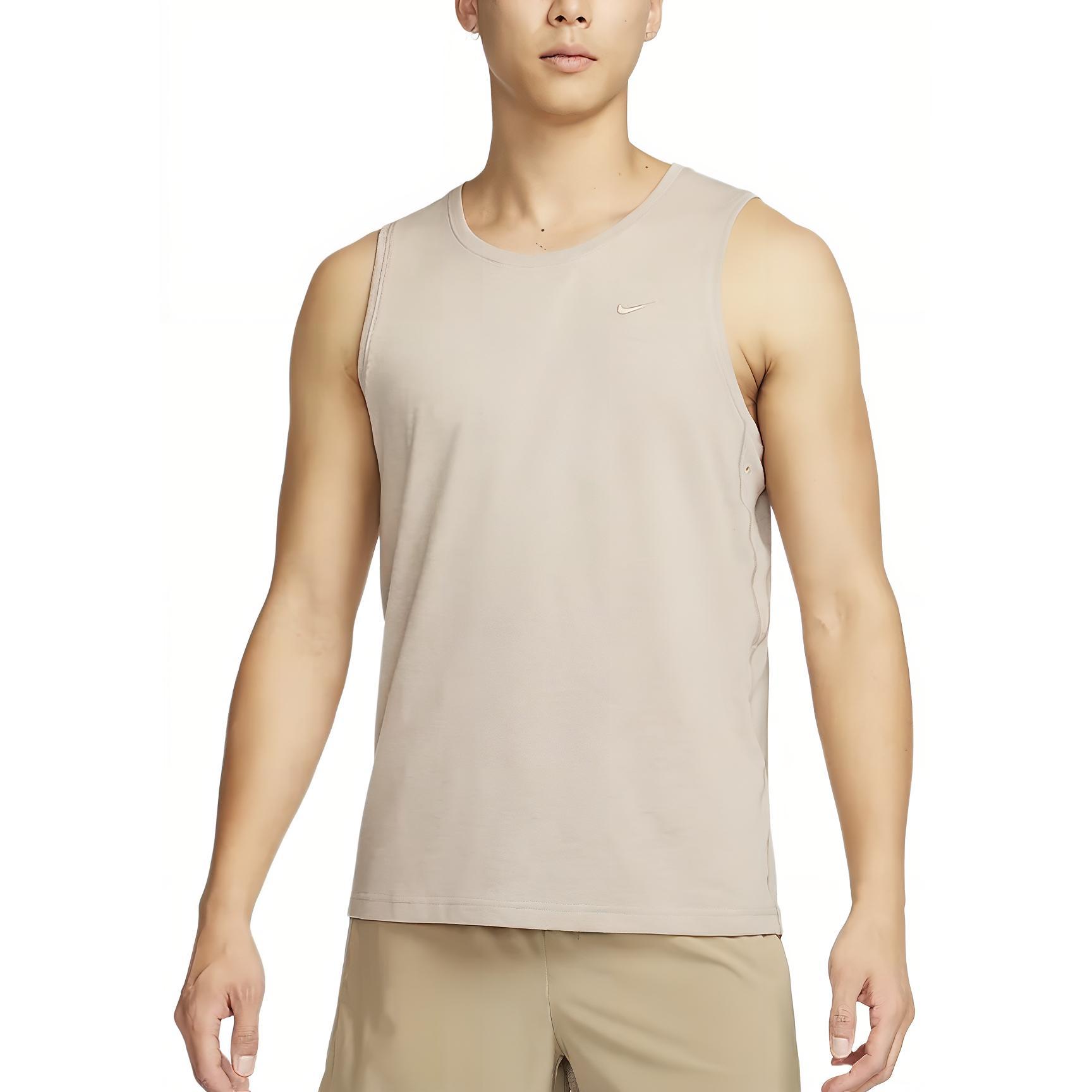 

Nike Primary Breathable Soft Round Neck Sleeveless Vest Men Tops Khaki DV9834248 XXL