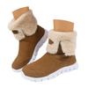 Women's Casual Furry Winter Thick Sole Plus Velvet Thick Warm Cotton Boots Cute Winter Boots Women