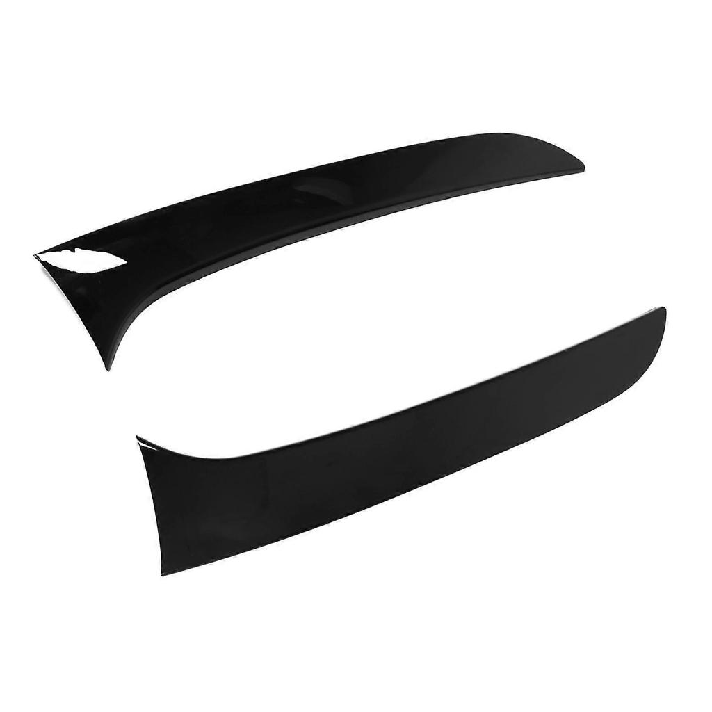 2pcs Rear Window Side Spoiler Wing Gloss Black ABS Antiaging Replacement for 1 Series F20 F21 2012?2019