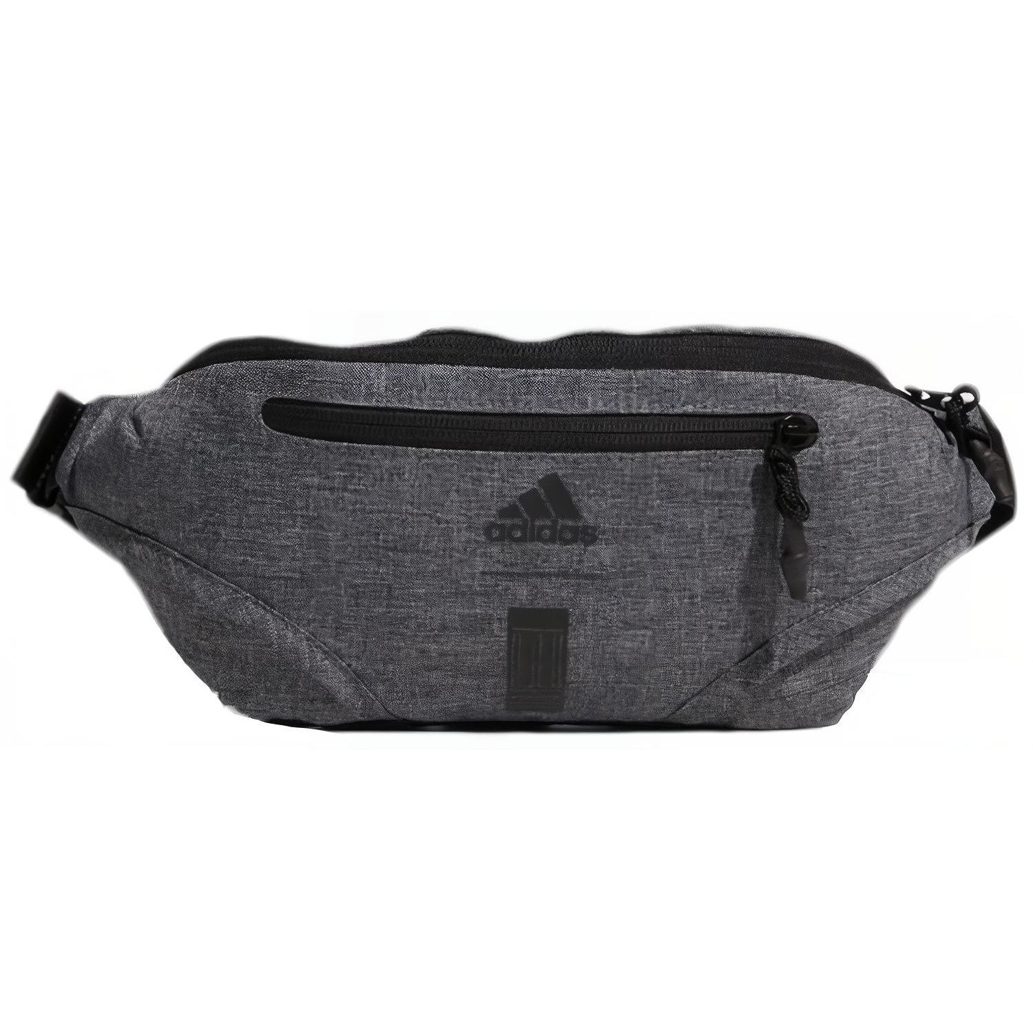 Adidas Wj Sb Sports Casual Polyester Waist Bag Regular Unisex Couple Unisex bags Gray HP1471 MISC