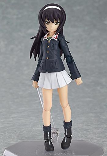 Figma Girls Panzer Asako Reizei bemalte bewegliche Figur & nicht maßstabsgetreues ABS&ATBC-PVC