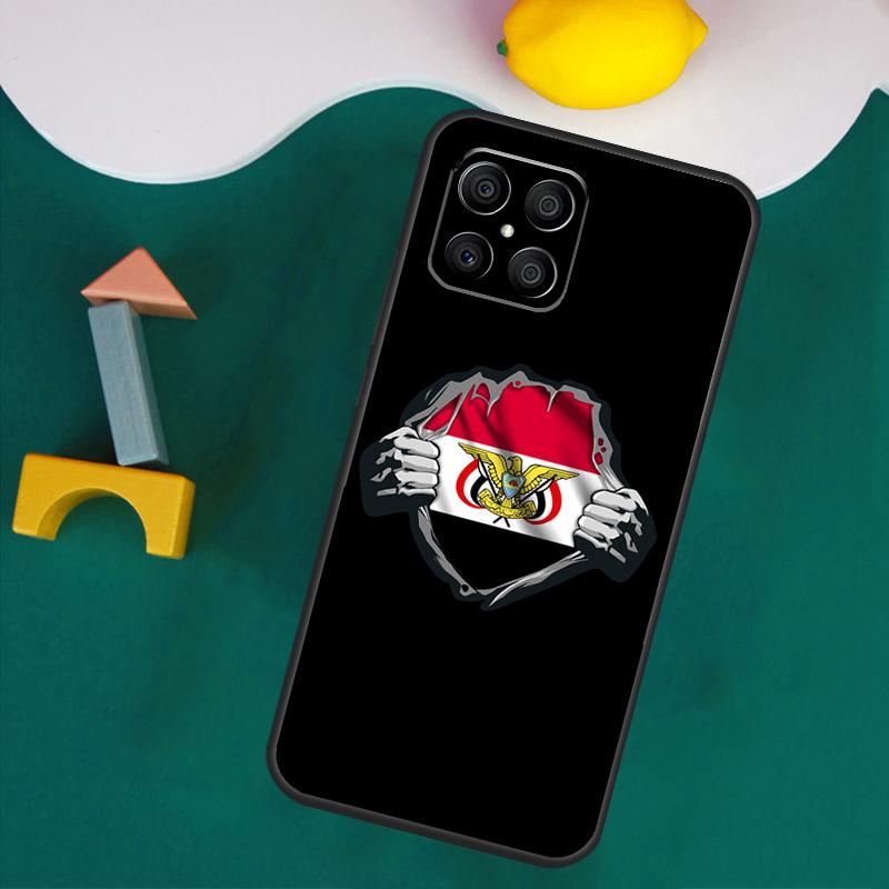 Yemen Flag Case For Honor Magic 7 Pro 5 6 Lite Honor 200 Pro 50 70 90 X9a X8a X8 X9 X8b X9b X9c Cover
