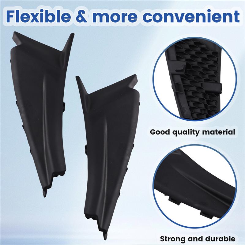A58X-668949NB0A 668959NB0A Fender Cover Trim Cowl Extension Front Windshield Wiper Cowl Cover Trim Wiper Cowl Air Guide Seal Cov