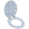 MDF WC Seat Soft-Close Lid Porcelain