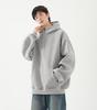 Men's Heavyweight Half-Zip Hoodie - New Spring/Autumn Design, Casual & Versatile High Street Loose Fit Hooded Jacket