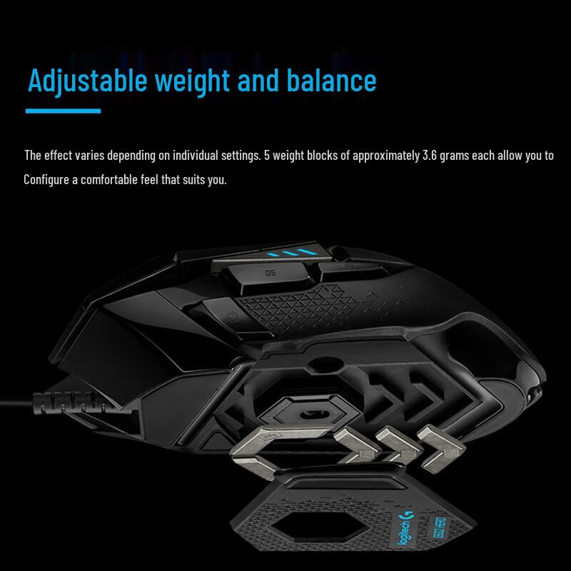 Logitech G502 HERO Wired Gaming Mouse