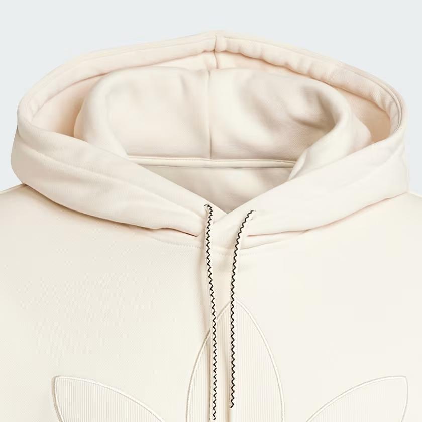 Adidas Originals 70S Logo Pattern Outdoor Casual Sports Hoodie Men Hoodies Miracle-White JN5969
