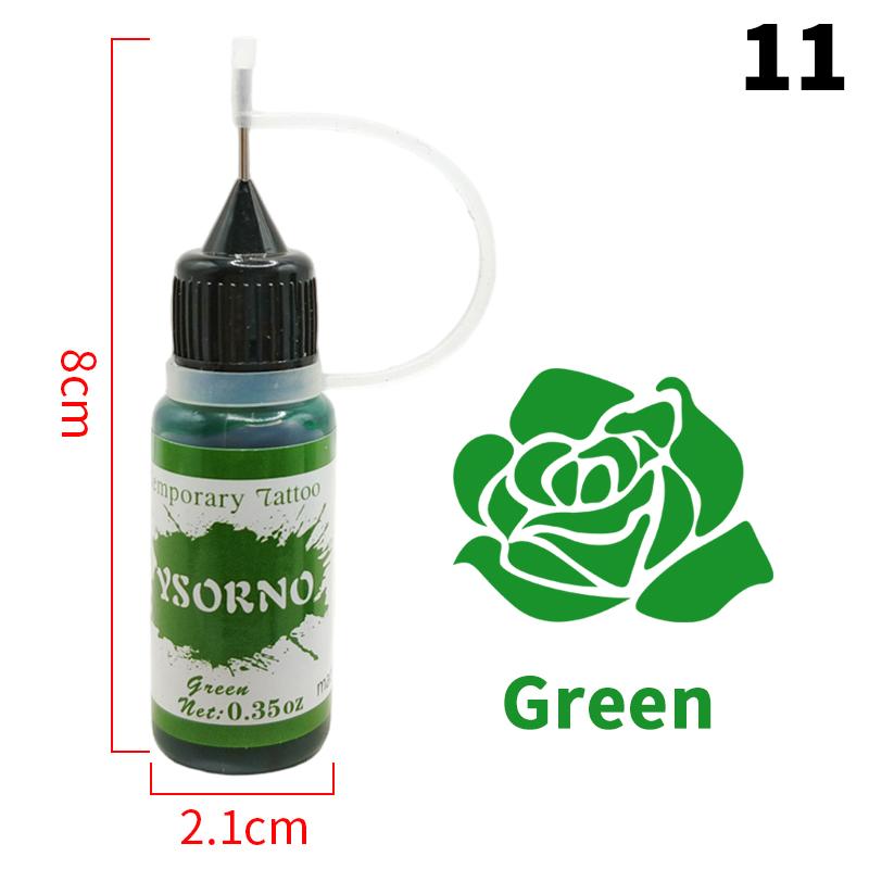 Multi-Colors Tattoo Ink Body Art Pigment Professional Beauty Paints Makeup Tattoo Supplies Semi-Permanent Liquid Tattoo Paste