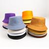 Ins Double-sided Bucket Hat Women's Summer Sunshade Sunscreen Basin Hat Solid Color Versatile Casual Men's and Women's Outdoor Hat Tide
