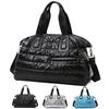 Wet Dry Separation Weekend Handbags Large Capacity Quilted Gym Bag Multifunctional Padded Shoulder Bag Waterproof for Gym Sports