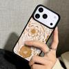 Capa Case for iPhone 17 Air 16 Pro Max 15 Plus 11 13 Mini 14 12 Back Phone Cover Flower Green Leaves