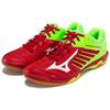 Mizuno Fang Rx2 Low-Top Badminton Shoes Unisex Shoes Red Green 71GA170501