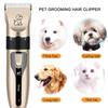 Dog Cat Hair Clipper Low Noise Rechargeable Cordless & Corded Electric Trimmer Pet Hair Thick Coats Clippers Grooming Set