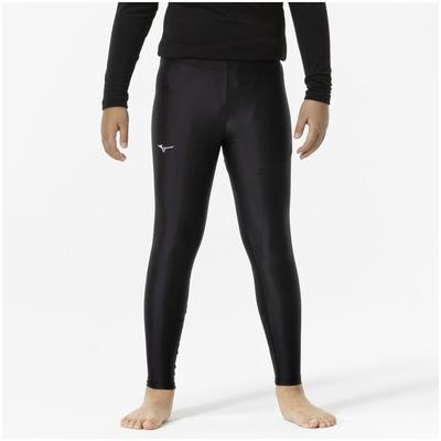 Long Size Black Baseball/Softball Tights, 160, Kids,