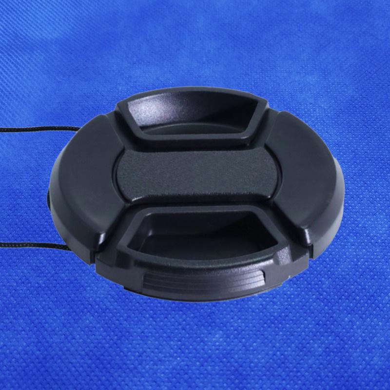 Universal Lens Cap for Mirrorless & DSLR Cameras - Protection Cap for 46mm, 52mm, 58mm, and 62mm Lenses