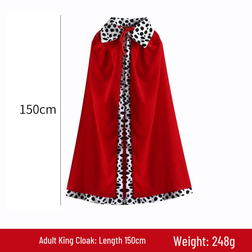 Halloween & Christmas Cloak Cape for Children & Adults - Masquerade Parent-Child Costume Shawl