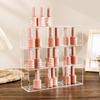 Lippenstift Aufbewahrungs- & Präsentationsbox - Transparenter Acryl-Organizer für Make-up, Spielzeug, Snacks & Schreibtischartikel