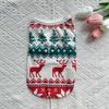 Summer Christmas Vest Pet Dog Dog Cat Thin Breathable Teddy Bigbear Small Dog Pet Clothing