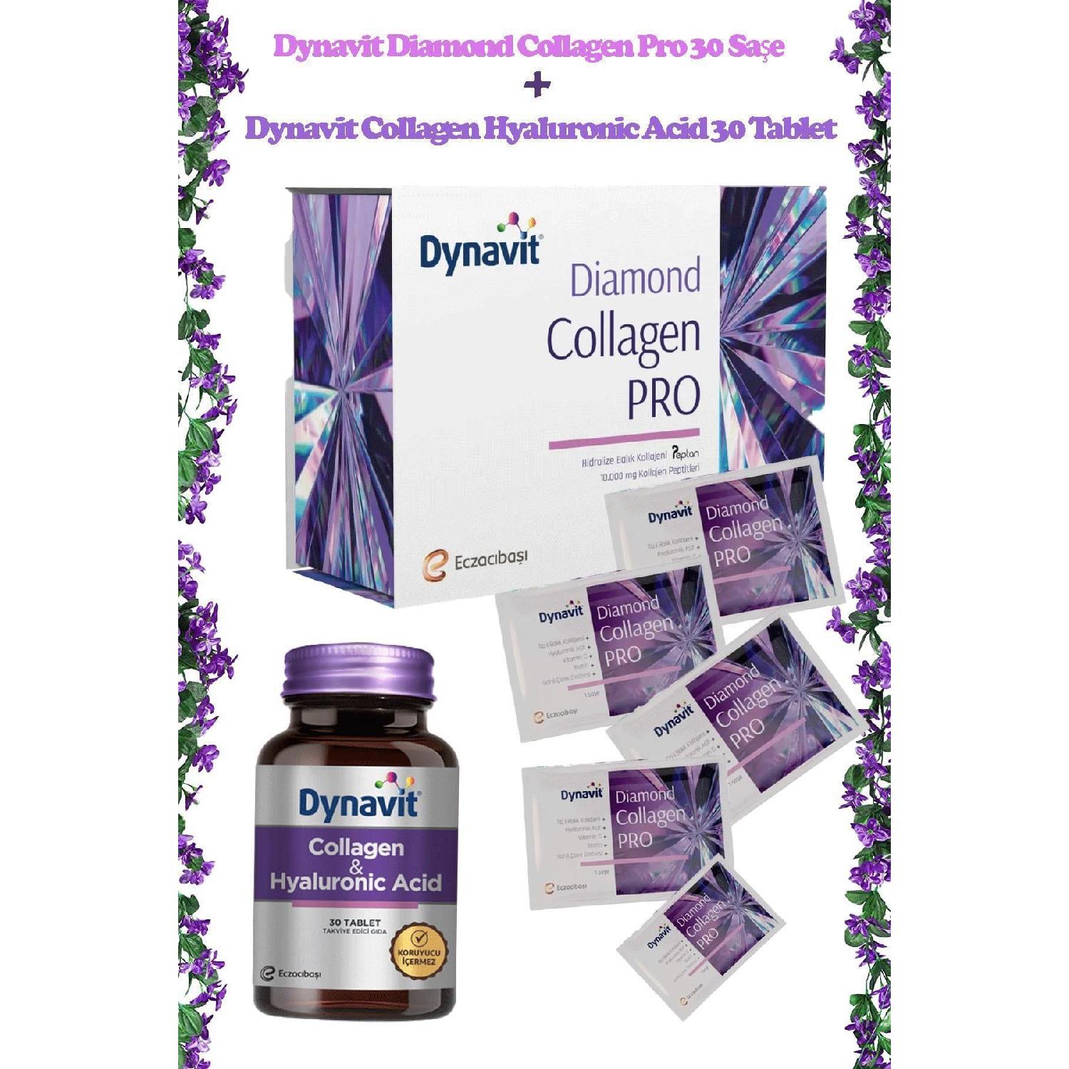 

Diamond Collagen Pro 30 Sae Dynavit Collagen Hyaluronic Acid 30 Tablets